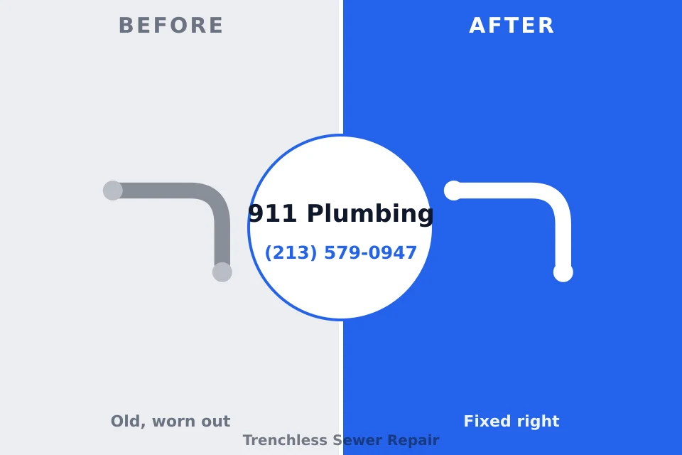 Before and after: plumbing repair Frenchtown, MT